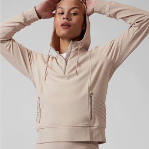 Athleta Venice Moto Hoodie